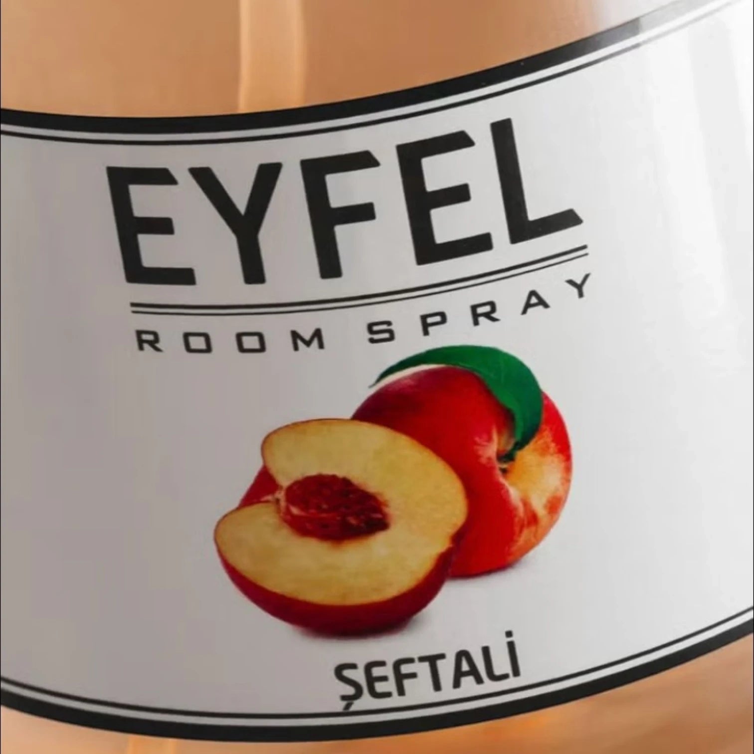 EYFEL Peach Room Spray Air Freshener for Home, Office, Bedroom, Bathroom 500ml  – Long-Lasting Premium Fragrance with Essential Oils – Scented Room Spray to Eliminate Odors and Refresh Indoor Space - Damoo