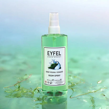 EYFEL Seaweed Room Spray – 400ml - Fresh Ocean Breeze & Moss Scent - Long-Lasting Air Freshener for Home & Office - Damoo