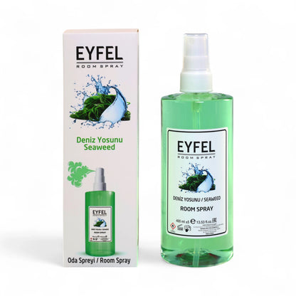 EYFEL Seaweed Room Spray – 400ml - Fresh Ocean Breeze & Moss Scent - Long-Lasting Air Freshener for Home & Office - Damoo