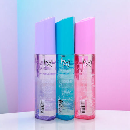 Izzi Body Mist 2+1 Pack – Dazzling Love, True Love & Sweet Love – Long-Lasting Refreshing Fragrance, Lightweight Non-Sticky Body Spray for Daily Use & Special Occasions – 3 x 100ml - Damoo