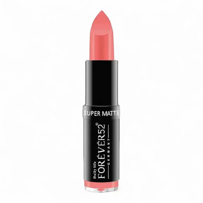 Forever52 Matte Long Lasting Lipstick – MLS006, Highly Pigmented Creamy Matte Finish, Food-Proof, Comfortable Wear, Long-Lasting Lip Color – 3.8g - Damoo