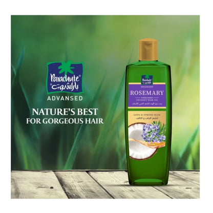 Parachute Advanced Coconut Hair Oil Collection – Rosemary, Hibiscus, Black Seed & Henna, Almond & Garlic Enriched Hair Oil Range for Strong, Smooth, Nourished & Shiny Hair