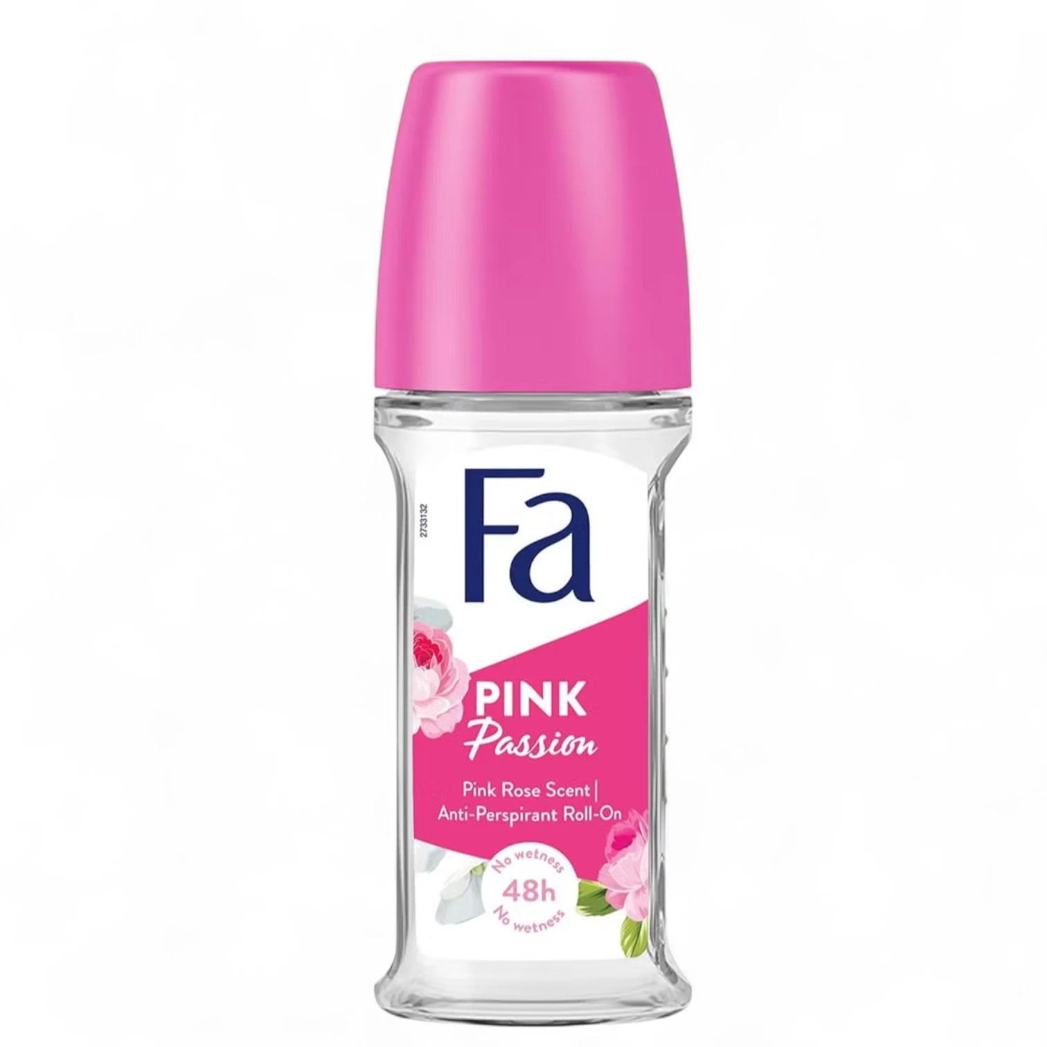 Fa Deodorant Roll-On Pink Passion – 48H Floral Freshness, Odor & Sweat Protection – Alcohol-Free, 50ml - Damoo