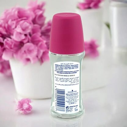 Fa Deodorant Roll-On Pink Passion – 48H Floral Freshness, Odor & Sweat Protection – Alcohol-Free, 50ml - Damoo