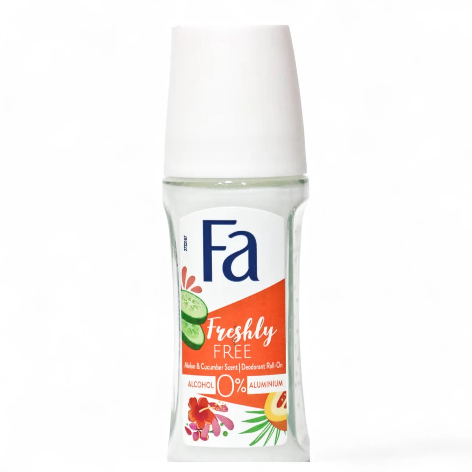 Fa Roll-On Deodorant – Cucumber & Melon Scent | 48H Freshness | Alcohol-Free, Skin-Friendly, Quick Dry Formula – 50ml - Damoo