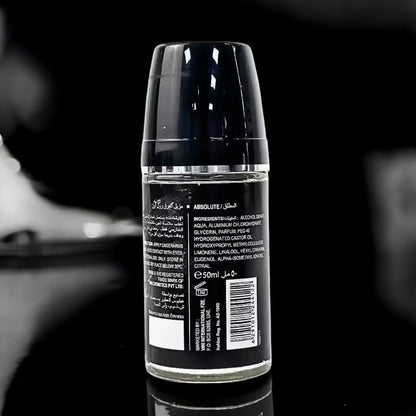 Fogg Absolute Roll-On Deodorant for Men – 50ml | Alcohol-Free, Long-Lasting Freshness for 48 Hours | No Colorants, Dermatologically Tested - Damoo
