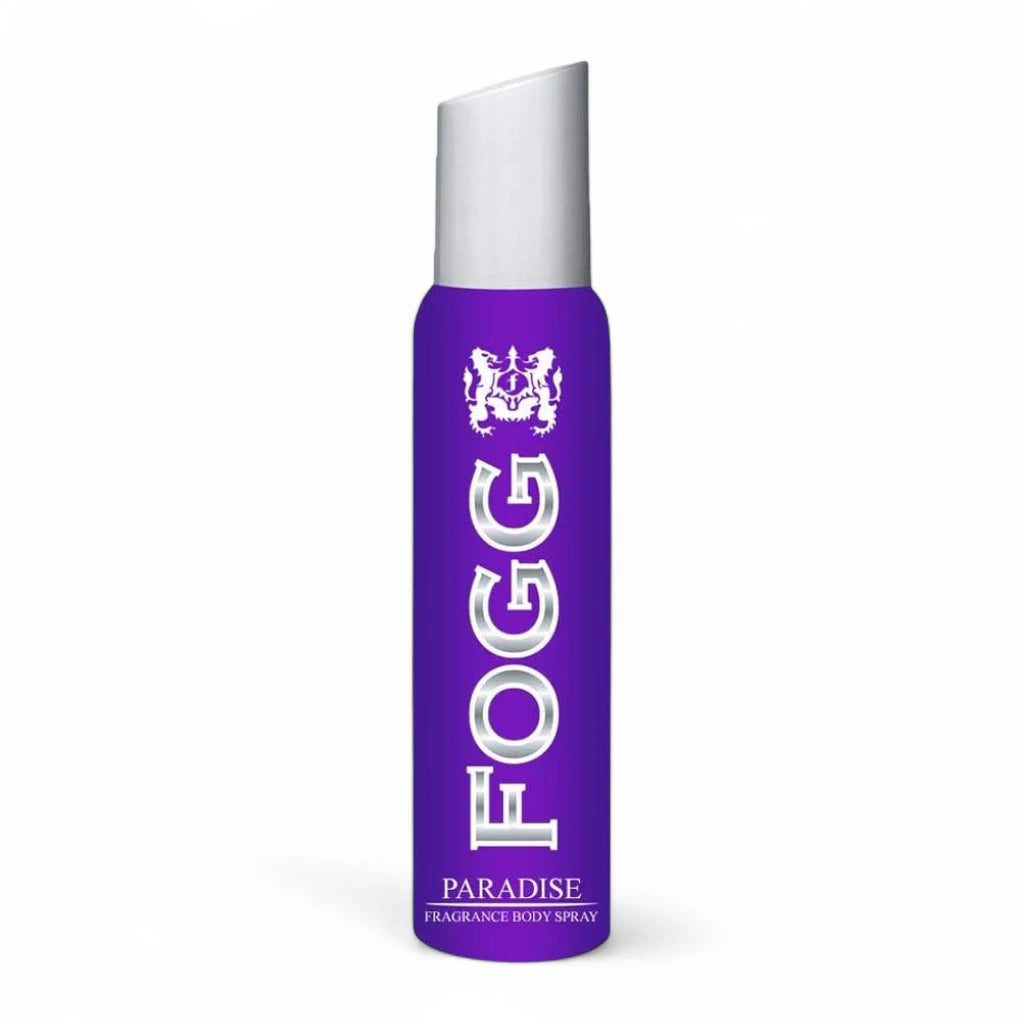 Fogg Paradise Body Spray for Women – Long Lasting Fresh Fragrance, 120ml | No Gas Deodorant | All-Natural Formula - Damoo