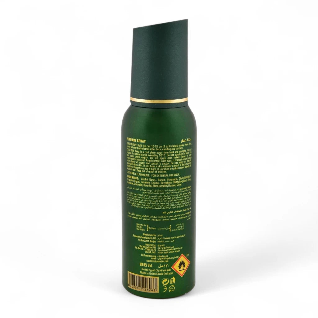 Fogg Victor Body Spray for Men 120ml | Long-Lasting Deodorant with 800 Sprays | Woody Scent - Damoo