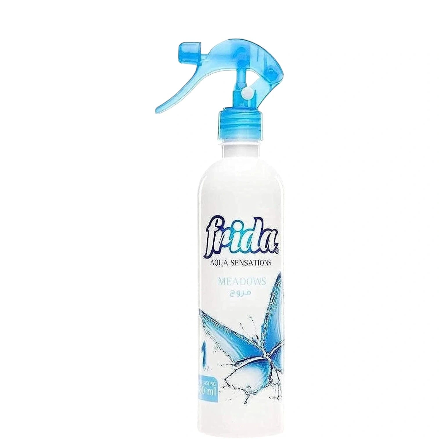 Frida Aqua Air Freshener Spray – 460ml Meadows Scent – Long-Lasting Odor Eliminator for Home, Office & Car (Pack of 1) - Damoo