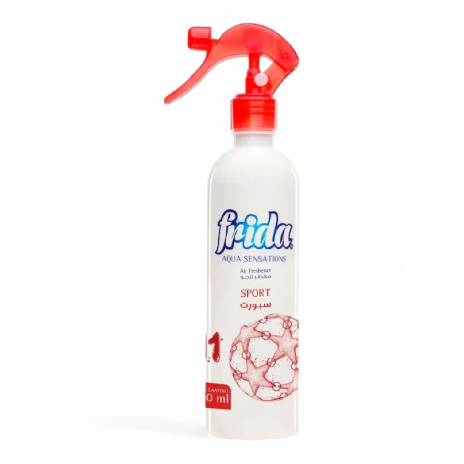 Frida Aqua Satation Air Freshener Spray – Sport Scent – 460ml – Energizing Room Spray with Long-Lasting Freshness & Passive Diffusion - Damoo