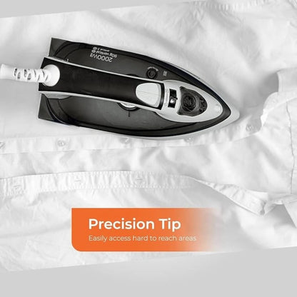 Geepas 2000W Ceramic Steam Iron – Temperature Control, Vertical Steam, Auto Shutoff, Self Cleaning, Wet & Dry Ironing - GSI7788 - Damoo