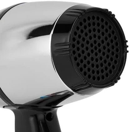Geepas 2000W Professional Hair Dryer – 2 Heat & Speed Settings, Cool Shot, Nozzle Attachment, Overheat Protection, Mirror Silver Finish – GHD86072 - Damoo