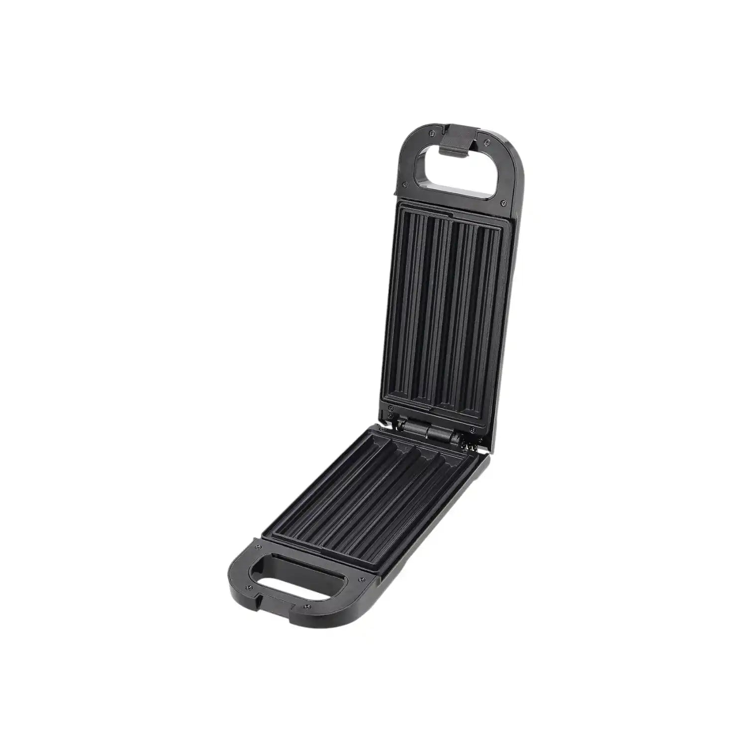Geepas Churro Maker 750W – Non-Stick Cooking Plates, Healthy Oil-Free Baking, Lock Grip Handle, Easy to Clean, Makes 4 Churros at a Time – Perfect for Homemade Churros (Black) - Damoo