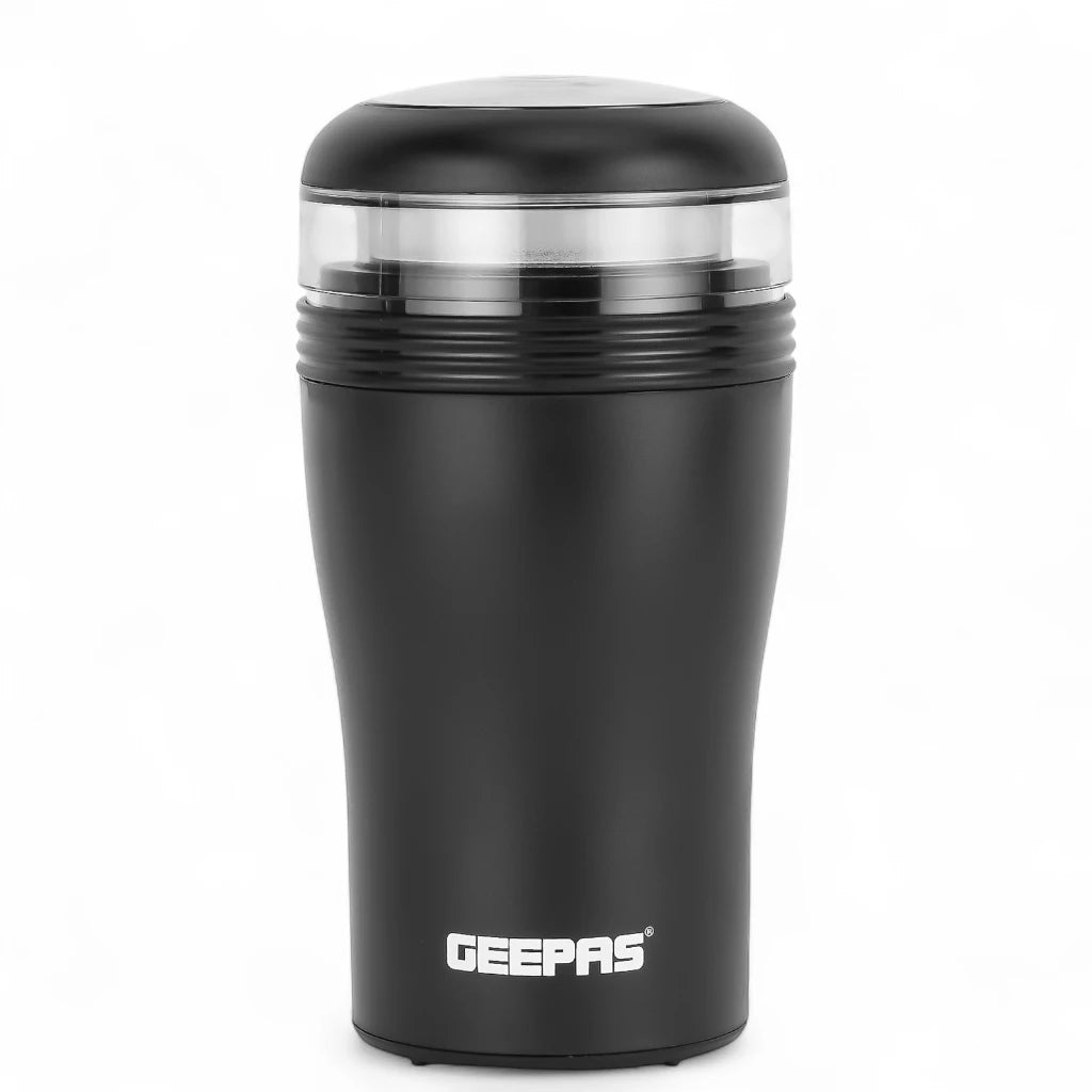 Geepas Electric Coffee Grinder – 150W Motor with Overheat Protection, Stainless Steel Blades, 40g Capacity | Compact Bean Grinder for Coffee, Spices, Nuts & Seed – GCG41022 - Damoo