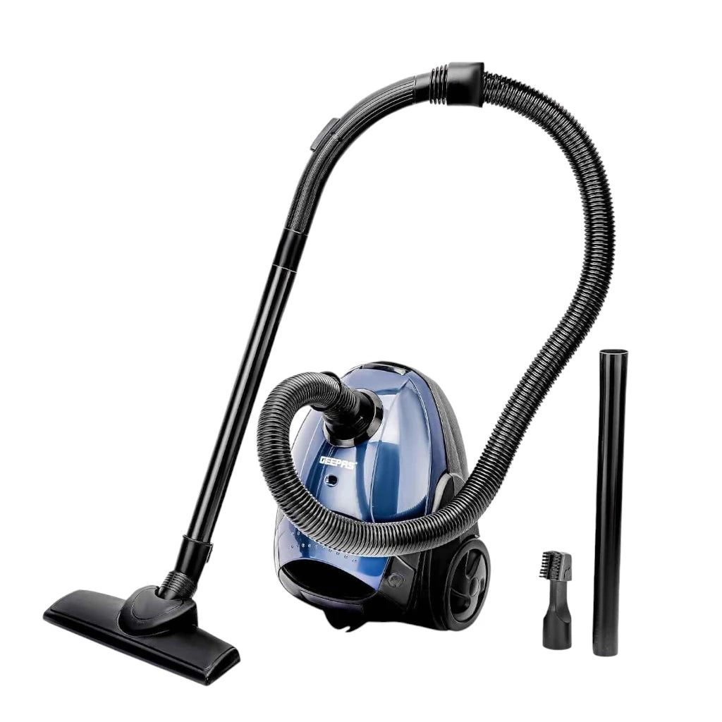 Geepas Handheld & Stick Vacuum Cleaner | 1.5L Capacity, Cyclonic Filtration,  1400W , Dust Full Indicator, Low Noise | Lightweight & Compact, Corded Electric for All Floors - GVC2595 - Damoo
