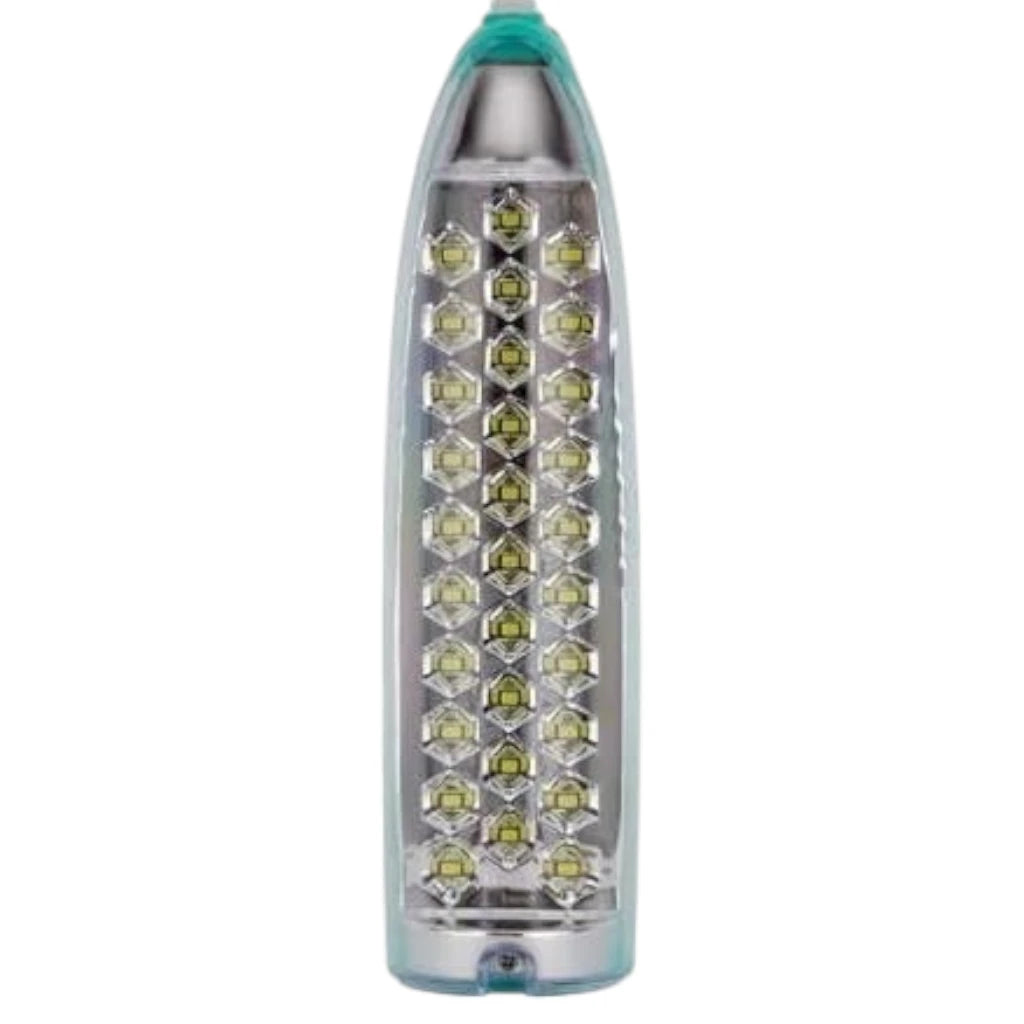 Geepas Rechargeable Emergency Lantern GE51045 – 30 SMD LEDs, 5 Hours Working Time, Solar & AC/DC Charging, Portable & Lightweight Design – Ideal for Camping & Power Outages - Damoo