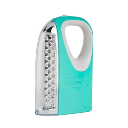 Geepas Rechargeable Emergency Lantern GE51045 – 30 SMD LEDs, 5 Hours Working Time, Solar & AC/DC Charging, Portable & Lightweight Design – Ideal for Camping & Power Outages - Damoo