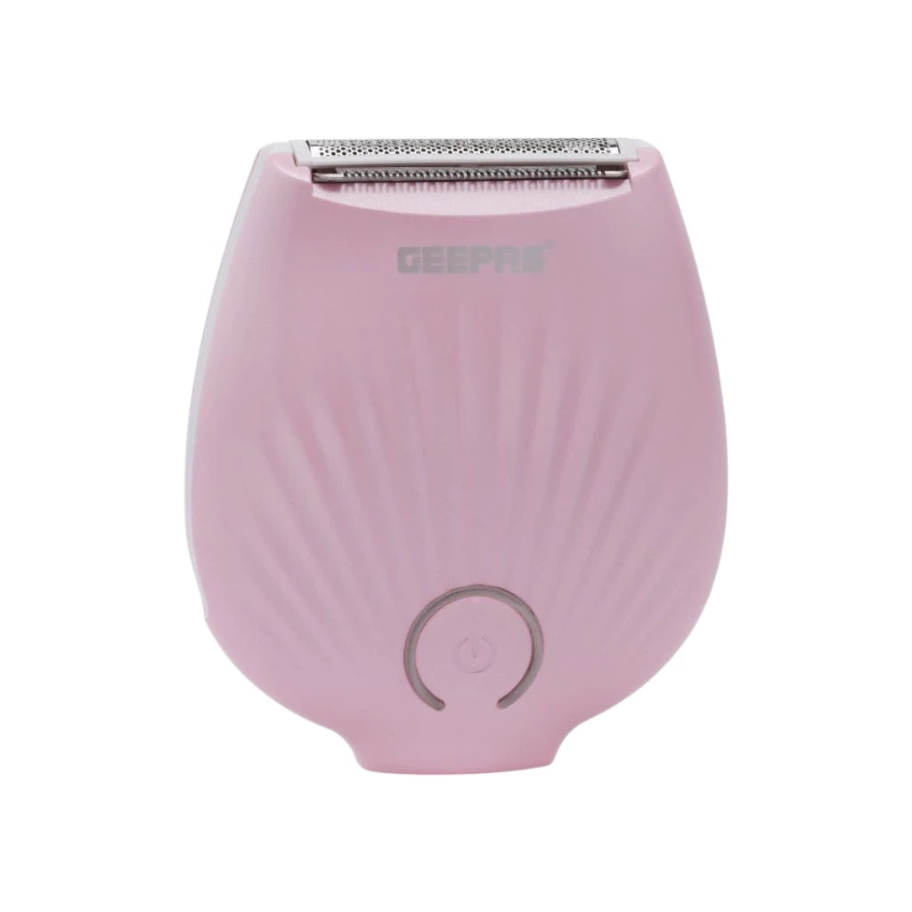 Geepas Rechargeable Lady Shaver – Portable Electric Hair Remover for Face, Legs, Bikini Line | Wet & Dry Use, Cordless, LED Indicator, Pain-Free Shaving - GLS8691N - Damoo