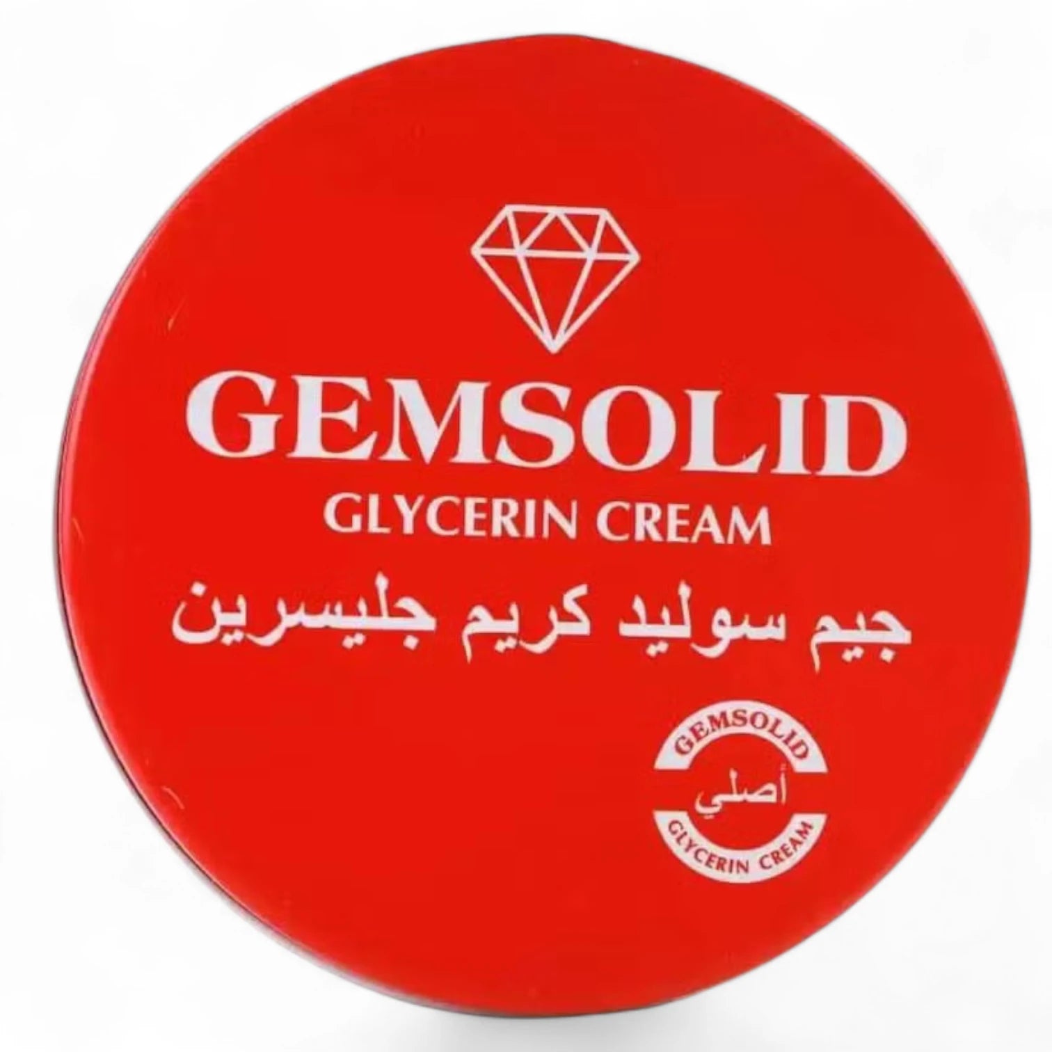 Gemsolid Glycerin Cream – Deep Moisturizing Skin Protection for Dry, Sensitive & Oily Skin | Hydration & Anti-Aging Benefits | 125ml - Damoo