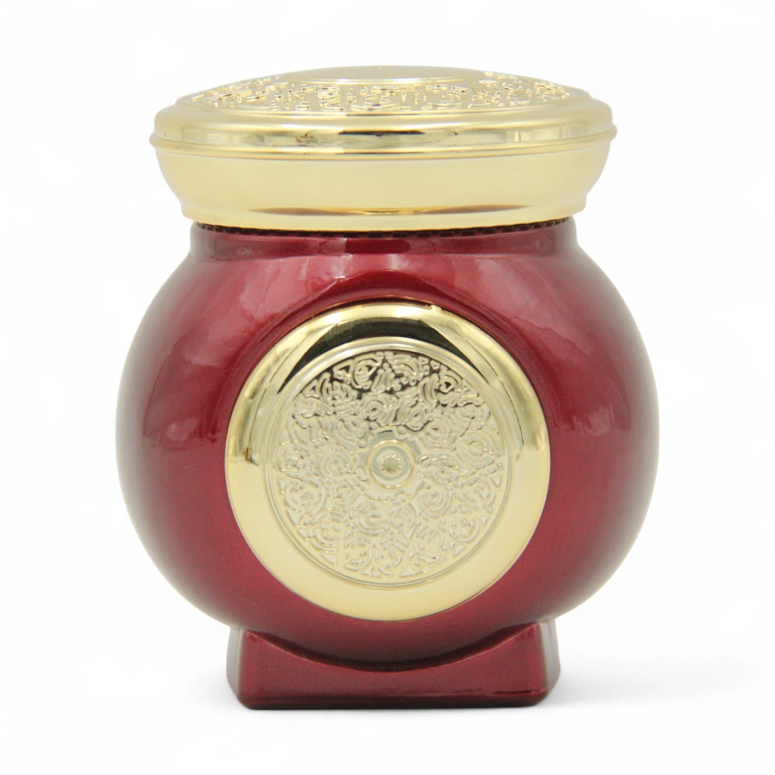 Glass Bakhoor Storage Jar 160ML – Elegant Empty Storage Container for Oud, Incense, & More – Multipurpose Decorative Jar - Damoo