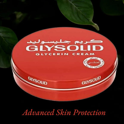Glysolid Glycerin Skin Cream 250ml – Intensive Moisturizer for Dry & Rough Skin | Non-Greasy, Fast Absorbing Formula | High Glycerin Content - Damoo