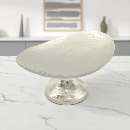 Gold Metal Cake & Dessert Stand – Unique-Shaped Cupcake Platter for Weddings, Birthdays, Baby Showers & Special Events - Damoo