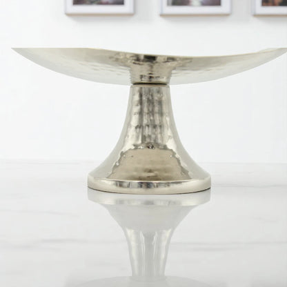 Gold Metal Cake & Dessert Stand – Unique-Shaped Cupcake Platter for Weddings, Birthdays, Baby Showers & Special Events - Damoo