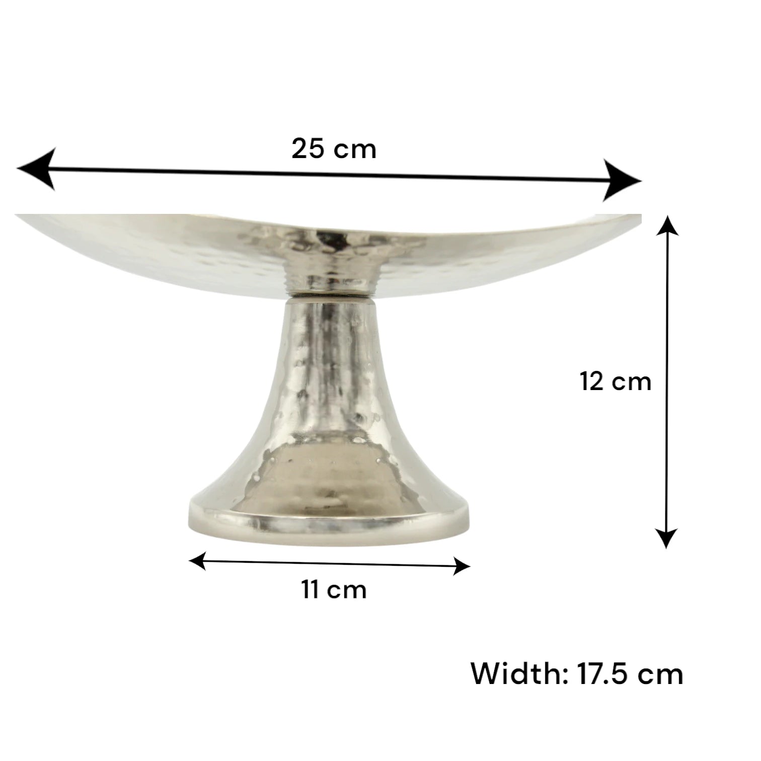 Gold Metal Cake & Dessert Stand – Unique-Shaped Cupcake Platter for Weddings, Birthdays, Baby Showers & Special Events - Damoo