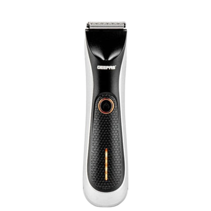 Geepas Professional Beard Trimmer for Men – Waterproof IPX5 Design, Dual Turbo Speed, LED Indicator & Light, Rechargeable 600mAh Battery, Stainless Steel Blades, Cordless Grooming Kit with Guide Combs – GTR56024N - Damoo