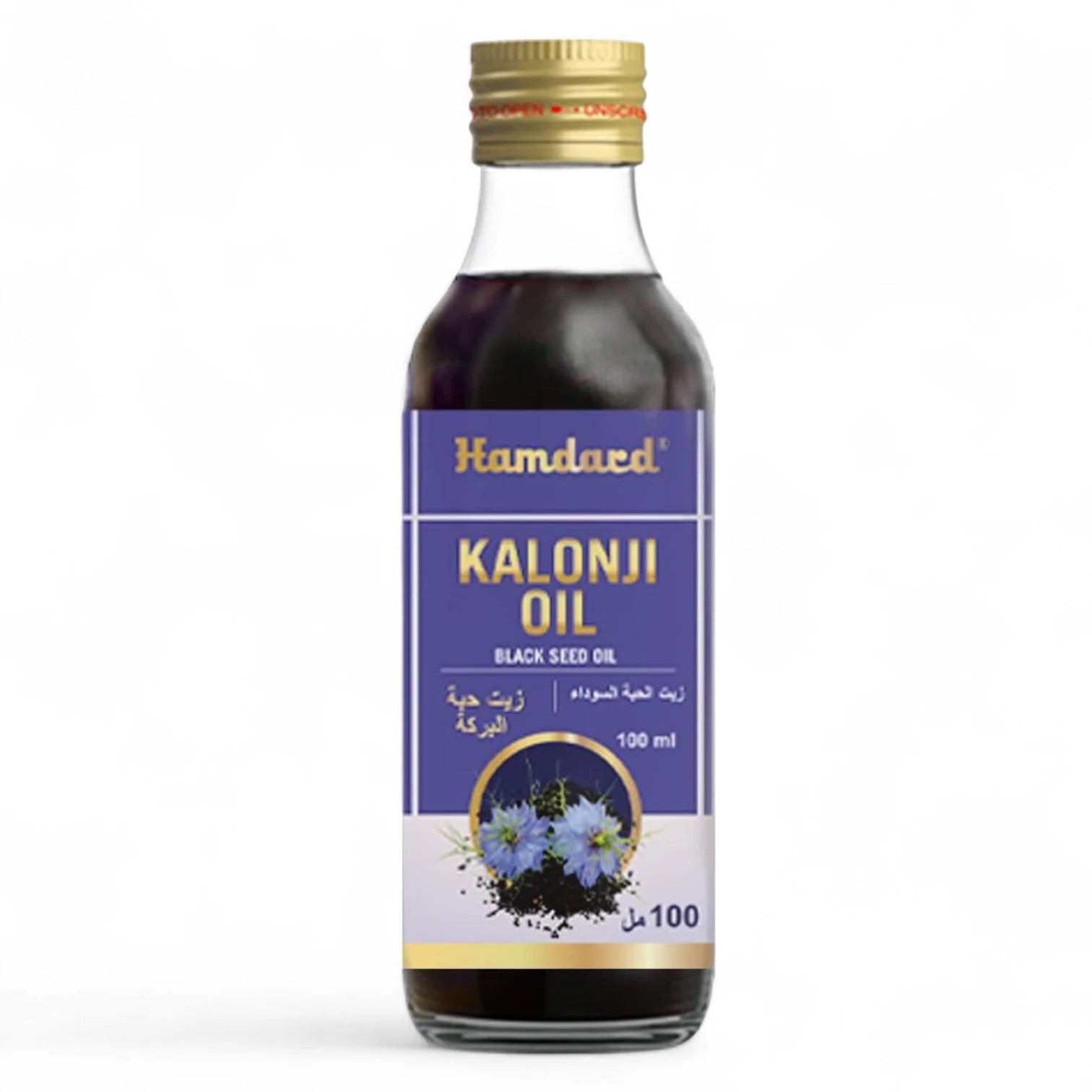 Hamdard Kalonji Oil 100ml | Pure Black Seed Oil for Hair Volume & Strength | Anti-Dandruff, Antioxidant-Rich, Alcohol-Free | For All Hair Types - Damoo