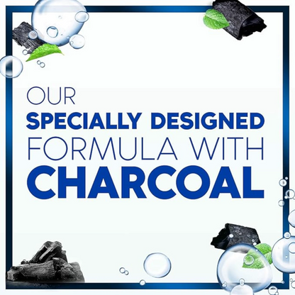 Head & Shoulders Charcoal Detox Anti-Dandruff Shampoo – Deep Scalp Cleanser with Activated Charcoal – Removes Dandruff, Toxins & Oil – 400ml - Damoo