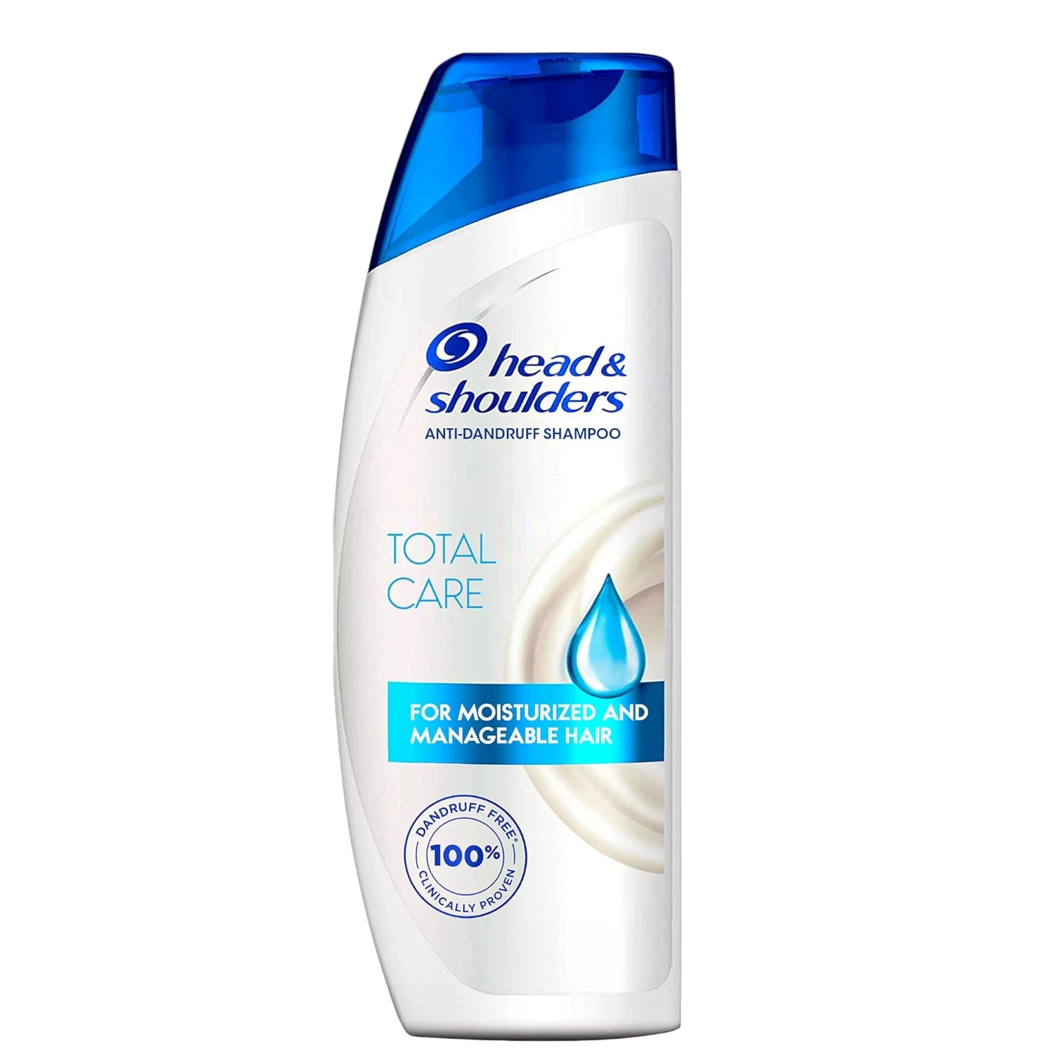 Head & Shoulders Total Care Anti-Dandruff Shampoo – Clinically Proven, pH Balanced Formula for All Hair Types – 100% Dandruff Protection - 190ml - Damoo