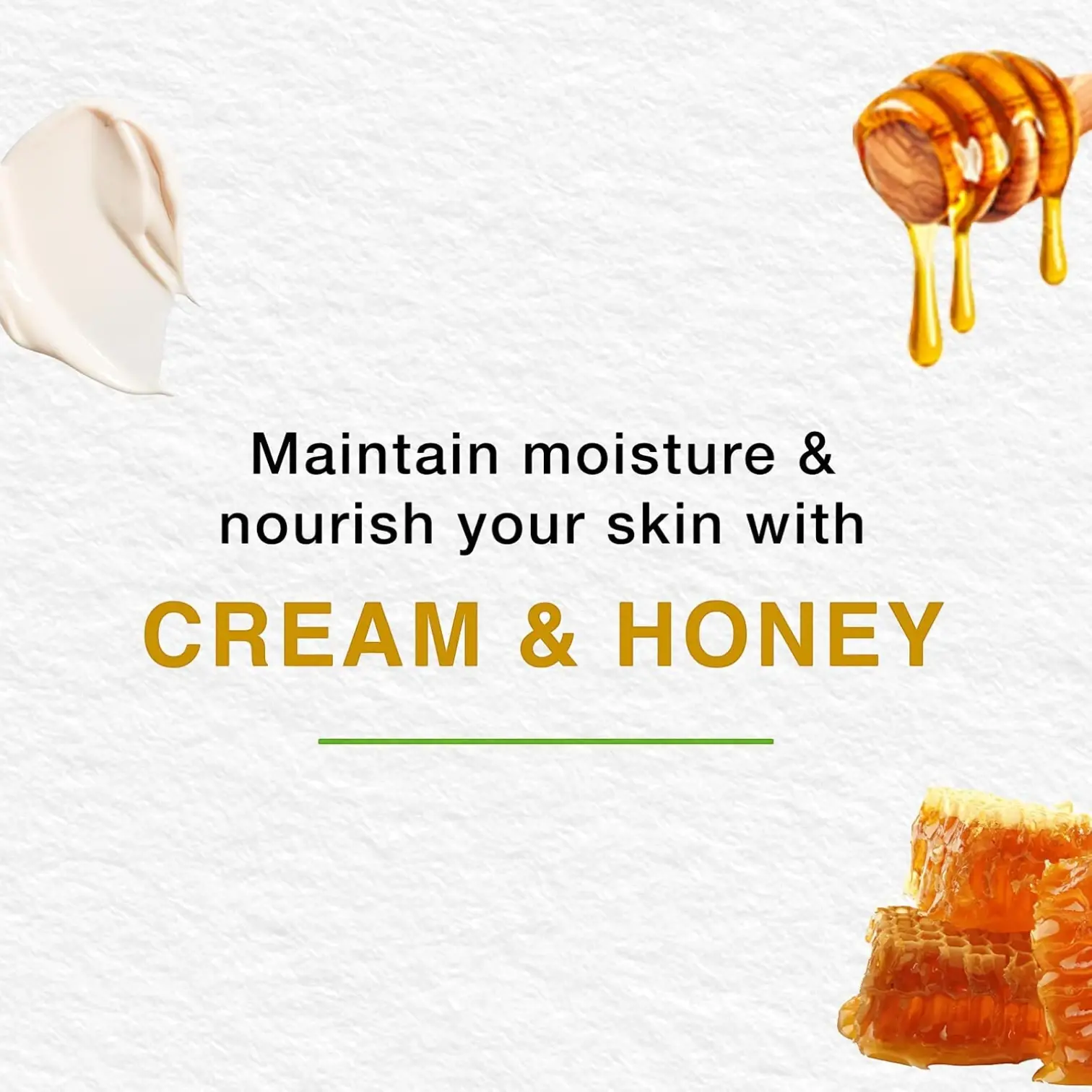 Himalaya Cream & Honey Nourishing Soap – 125g x 6 | For Normal to Dry Skin | Moisturizing Face & Body Bar - Damoo