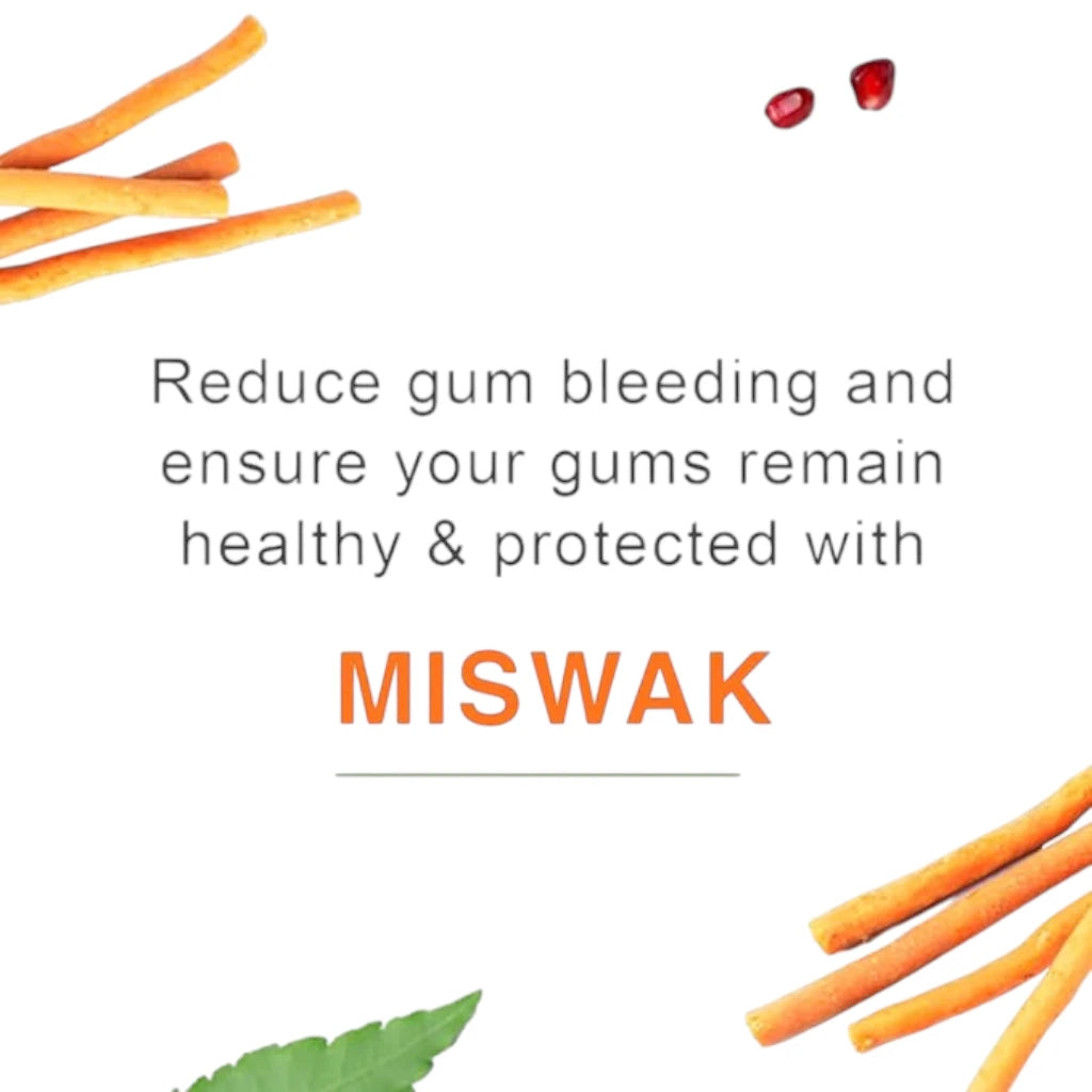Himalaya Triple Action Herbal Toothpaste 125g | Natural Miswak & Papaya Formula, Spearmint Fresh, Fluoride-Free, Daily Gum & Teeth Care - Damoo