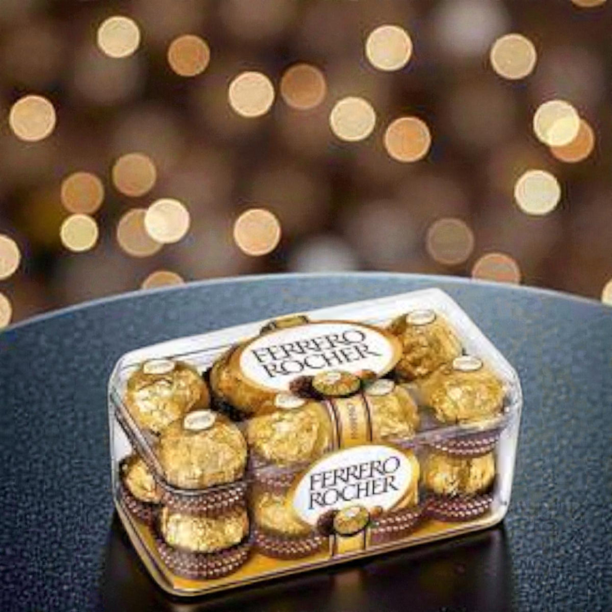 Ferrero Rocher 16-Piece Chocolate Collection 200g – Whole Hazelnut Milk Chocolate Gift Box - Damoo