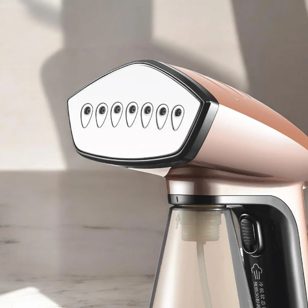 IMPEX 1640W Handheld Garment Steamer – Quick Heat-Up, 260ml Tank, 25g/min Steam Output – Portable Clothes Steamer for All Fabric Types – GSM 6014 Ivory - Damoo