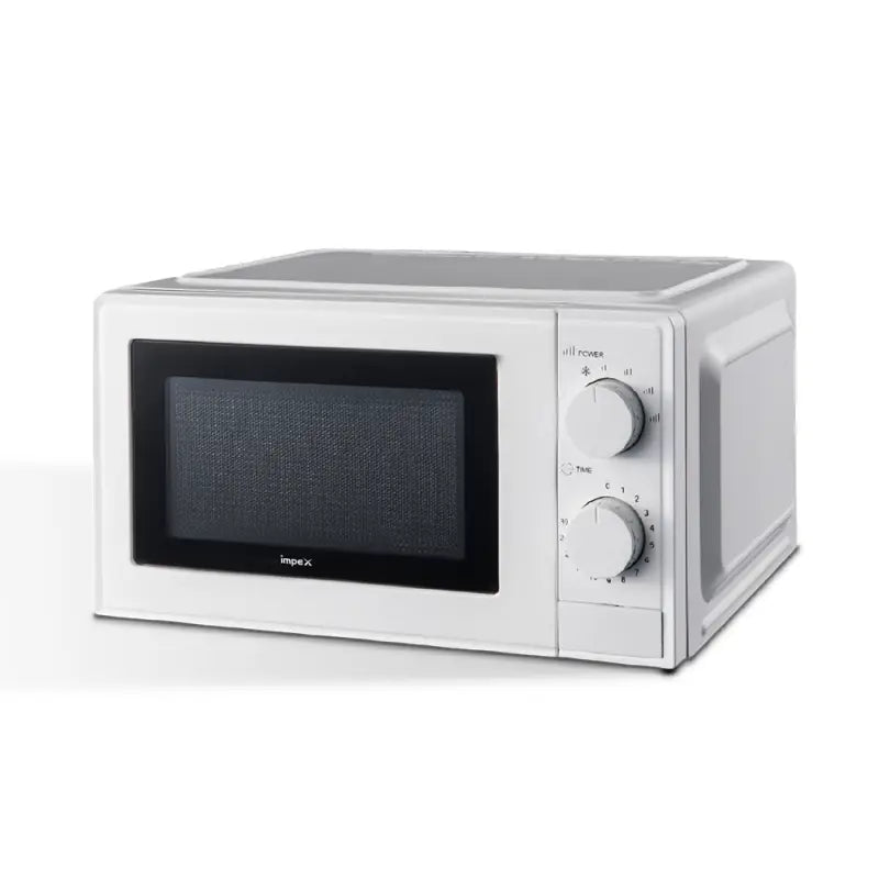 Impex 20L Microwave Oven – 700W Power, 5 Power Levels, Energy Efficient, Timer Function, Durable Build - MO 8101A - Damoo