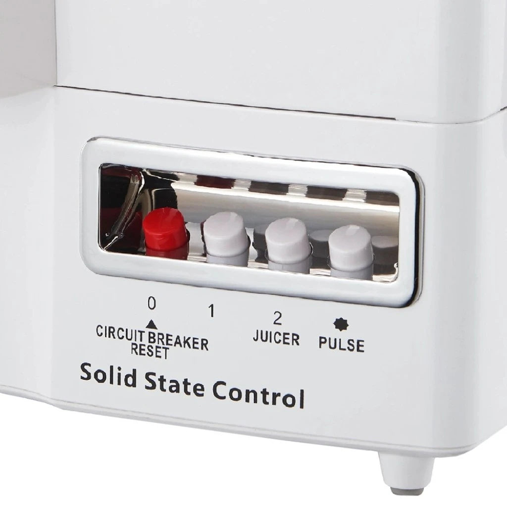 Impex 4-in-1 Food Processor – 650W Powerful Motor, 1.5L Blender Jar, Mixer Jars, Stainless Steel Blades, Overheat Protection – White - JB 414C - Damoo