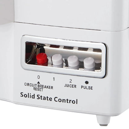Impex 4-in-1 Food Processor – 650W Powerful Motor, 1.5L Blender Jar, Mixer Jars, Stainless Steel Blades, Overheat Protection – White - JB 414C - Damoo