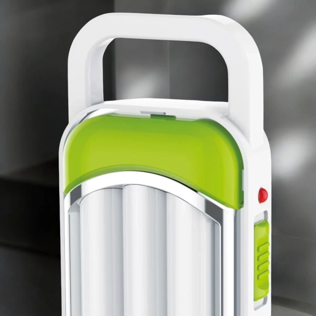 Impex LED Rechargeable Emergency Light – 1200mAh Battery, 37 SMD LEDs, 4-Hour Runtime, Built-in Solar Panel & AC Charging – Compact, Portable Light for Home & Outdoor Use - IL 685B - Damoo