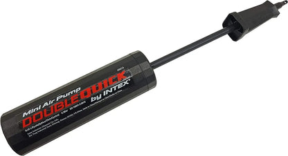 Intex Double Quick Mini Hand Air Pump – Compact Manual Inflator with Dual-Action Pumping & Hose, 29 cm, Lightweight & Portable for Small Floats, Balls & Inflatables - Damoo