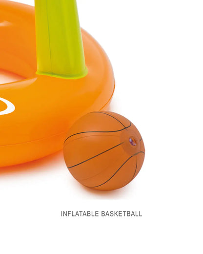 Intex Hoop Intex Inflatable Floating Basketball Hoop – Fun Water Game for Kids ...