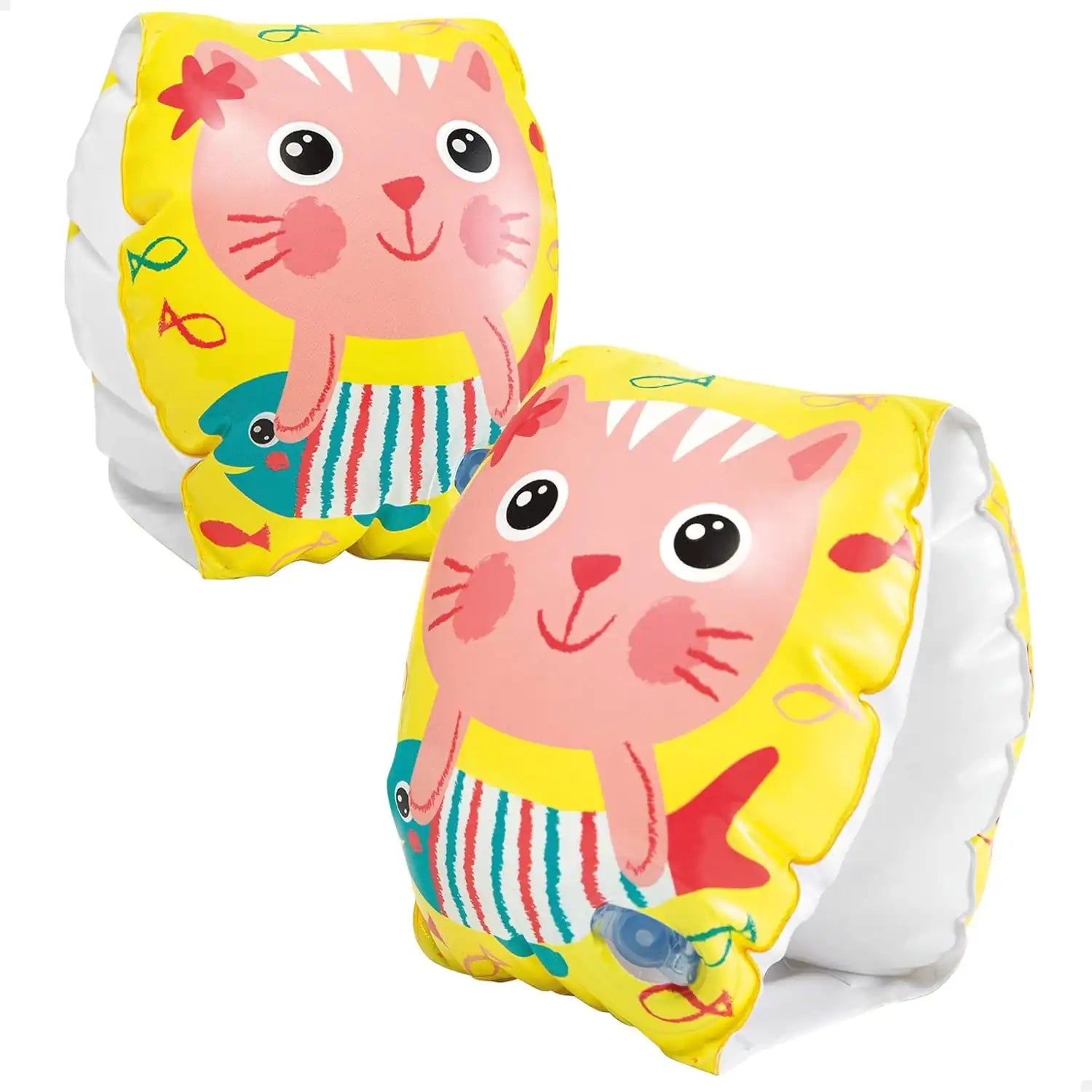 INTEX Kids Arm Bands – Inflatable Swim Floaties for Kids Ages 3–5 (Dual Air Chambers, Compact & Safe) - Damoo