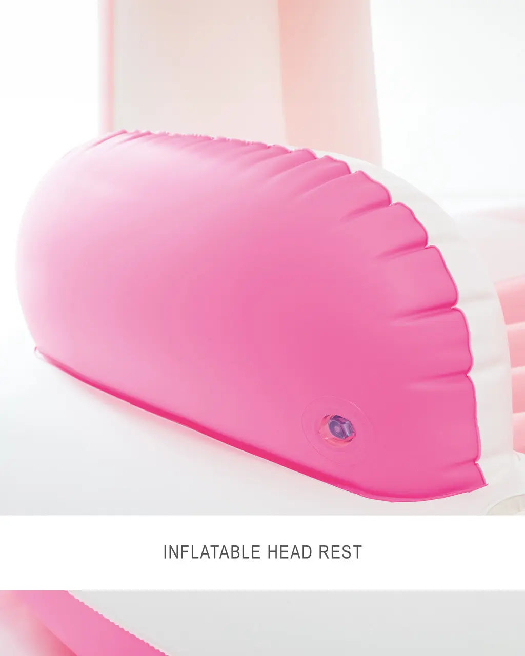 INTEX Pink Paradise Inflatable Boat Pool Float with Sunshade Canopy – 244 x 119 x 97 cm, Stylish Pink & White Design with Cup Holders, Handles & 100 kg Weight Limit for Adults - Damoo