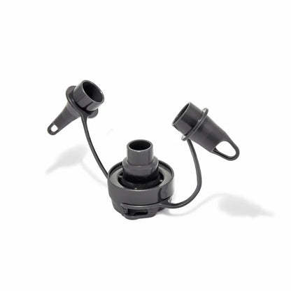 INTEX Quick-Fill AC Electric Air Pump – 650L/min High-Volume Inflator/Deflator with 3 Nozzles, Indoor Use, 220–240V, Fast Air Flow for Mattresses, Floats & Inflatables - Damoo