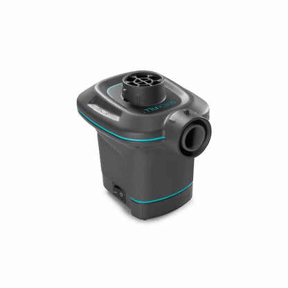 INTEX Quick-Fill AC Electric Air Pump – 650L/min High-Volume Inflator/Deflator with 3 Nozzles, Indoor Use, 220–240V, Fast Air Flow for Mattresses, Floats & Inflatables - Damoo
