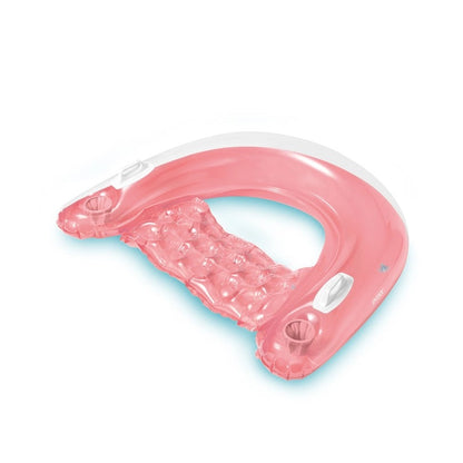 Intex Sit 'N Float Inflatable Pool Lounger – Backrest Cup