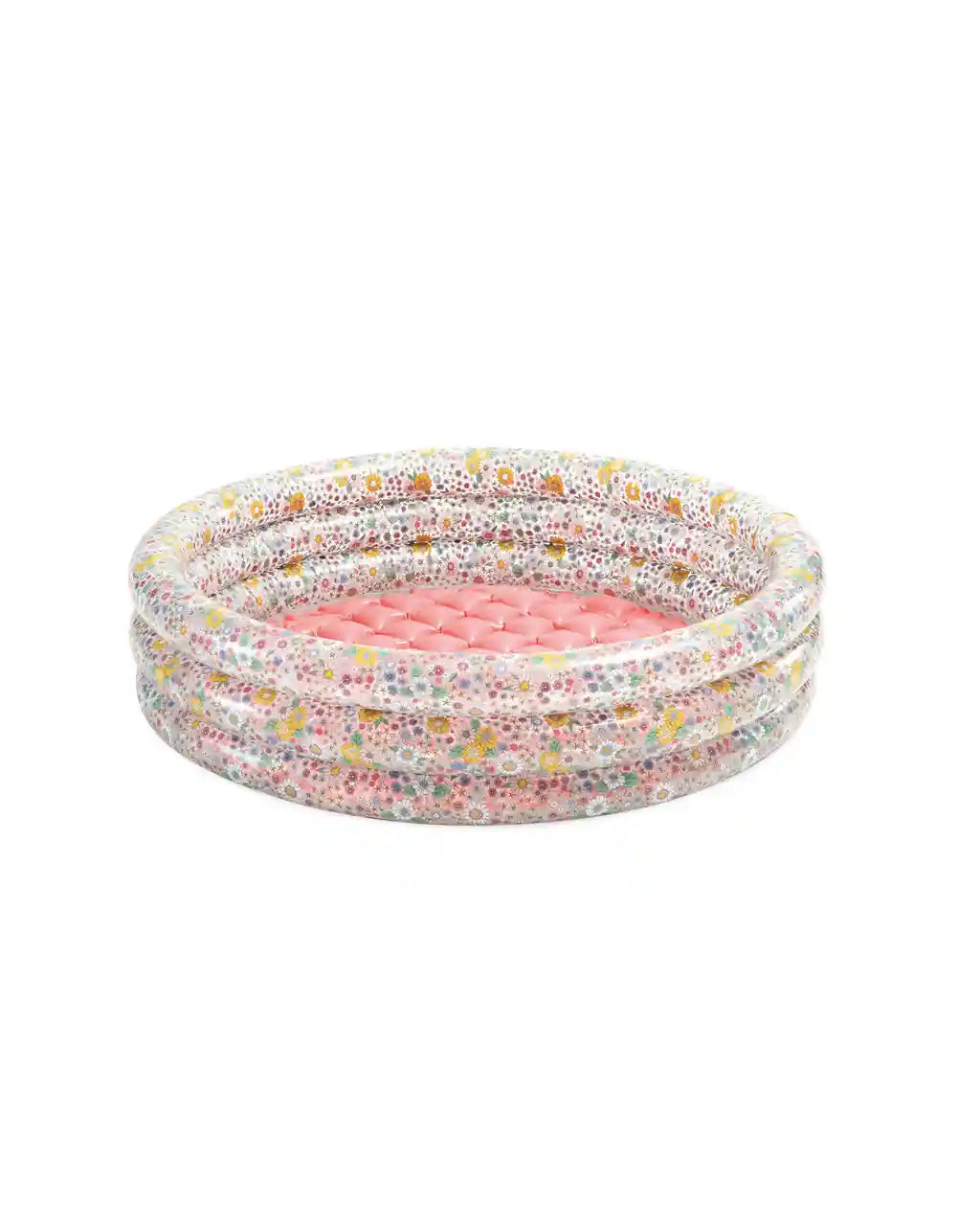 INTEX Sweet Blossom Baby Pool – Inflatable Kiddie Pool with Soft Floor (56L Capacity) - Damoo