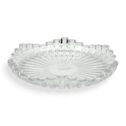 Isfahan 881 Berlin Tempered Glass Plate, 1 Piece - Elegant, Durable & Minimalist Glassware for Everyday Dining & Special Occasions - Damoo