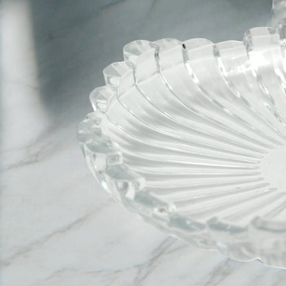 Isfahan 881 Berlin Tempered Glass Plate, 1 Piece - Elegant, Durable & Minimalist Glassware for Everyday Dining & Special Occasions - Damoo